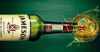 Jameson Whisky. A Világ lLegnépszerűbb Italai 2017. GasztroMagazin