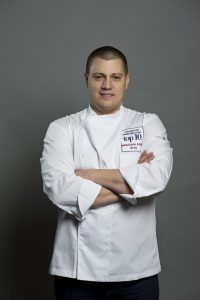 Mészáros Ádám, az Onyx konyhafőnöke. GasztroMagazin 2018.