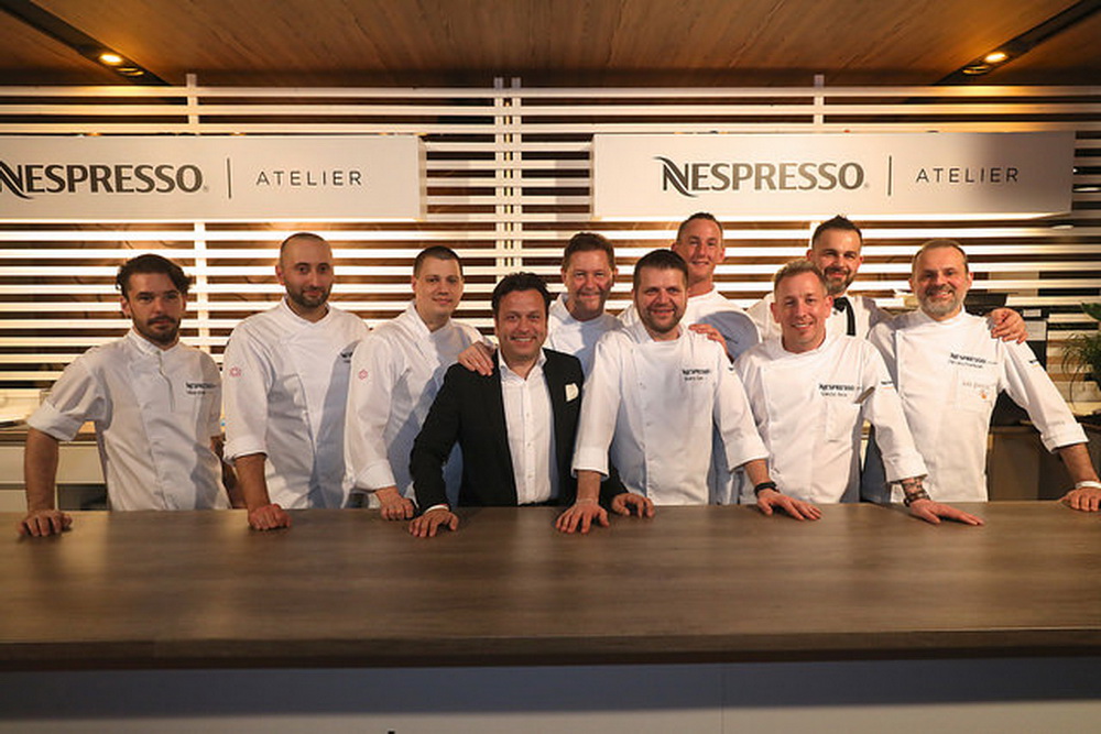 A Nespresso Atelier gasztro-szakértői csapata