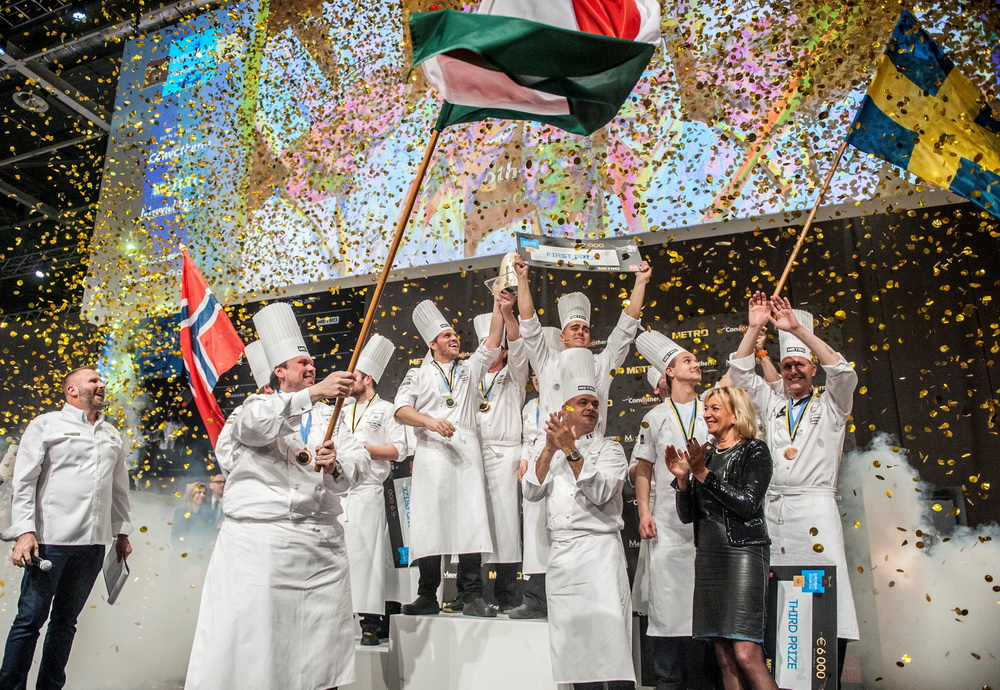 Széll Tamás sikere a Bocuse d'Or versenyen.