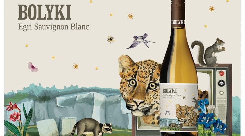 Egri Sauvignon Blanc. Új boroscímke-család a Bolyki Pincészet borain Ipacs Géza tervezésében. GasztroMagazin 2018.