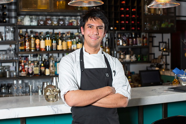 Santiago Lastra, a mexikói származású sztár chef vendégszerepel 2019. áprilisában a St. Andrea Restaurant konyhafőnökével Barna Ádámmal. GasztroMagazin 2019.