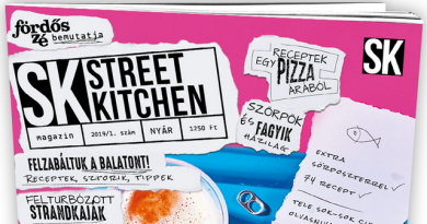 Egész nyáron balatoni tematikával jelenik meg a Street Kitchen Magazin. GasztroMagazin 2019.