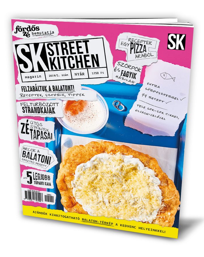 Egész nyáron balatoni tematikával jelentkezik a Street Kitchen Magazin. GasztroMagazin 2019.