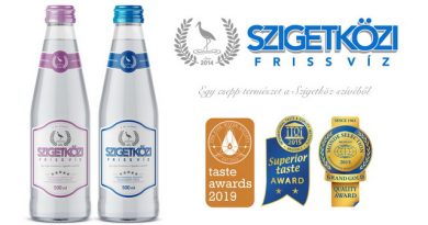 Nemzetközi díjat nyert a Szigetközi Friss Víz. GasztroMagazin 2019.