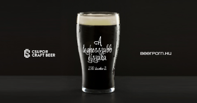 A Ghost Brewing és a budapesti Csupor Craft Beer közös söre a Leghosszabb Éjszaka rendezvénysorozat keretében. GasztroMagazin 2019.