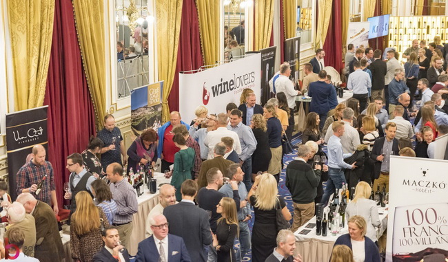 Winelovers Grand 2020. a Corinthia Hotel Budapest rendezvénytermeiben. GasztroMagazin 2019.