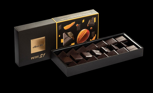 Petit Mango, a chocoMe egyik díjnyertes kompozíciója az International Chocolat Award-on. GasztroMagazin 2020. 