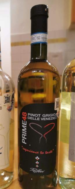 Prime 48 Ruffioli Pinot Grigio. GasztroMagazin 2020.