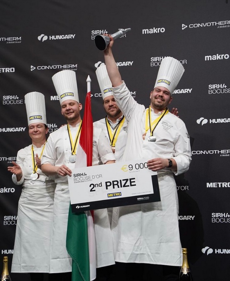 Ezüstérmes a magyar csapat a 2022-es budapesti Bocuse d'Or selejtezőn! GasztroMagazin 2022.