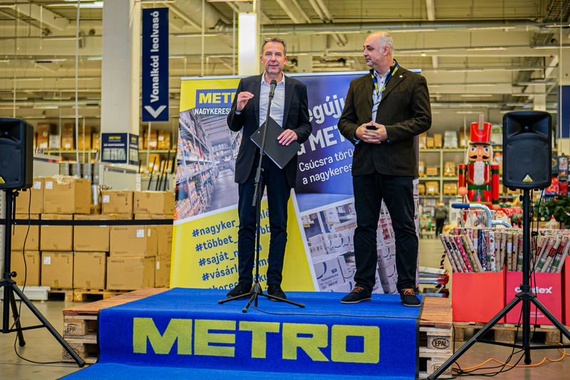 Thierry Guillon Verne megnyitó beszéde a METRO Áruház átadásán. GasztroMagazin 2022.