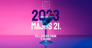 Bar Show 2023. május 21. Millenáris. GasztroMagazin 2023.