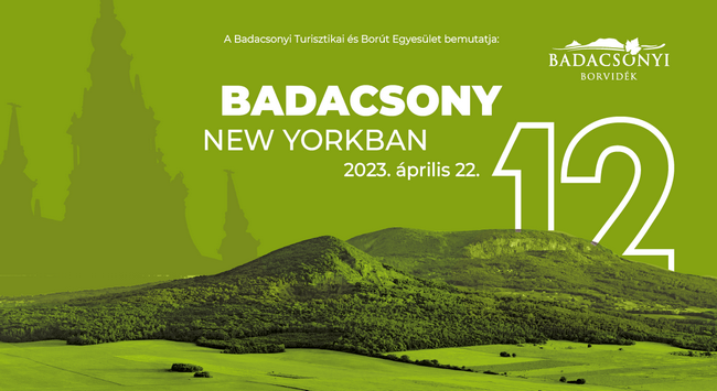 Badacsony New Yorkban. A badacsonyi borászok idén is a New York Palota Róma termében. GasztroMagazin 2023.