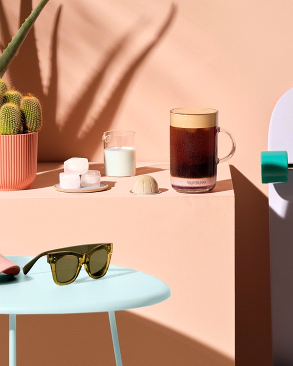 Nespresso Pink Beach Moctail GasztroMagazin fakanál, habverő