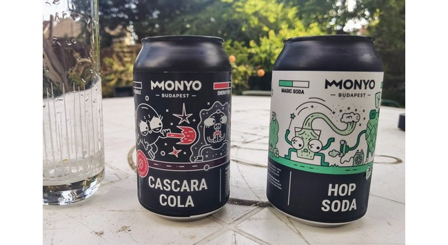 MONYO Cascara Cola és MONYO Hop Soda. GasztroMagazin 2023.