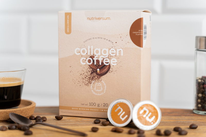 Nutriversum táplálékkiegészítő kollagénes kávé. HOL Magzin 2023.