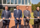 A BGE Zuglói Campus avatása. Ágh Péter, az ÉKM államtitkára, Prof. Dr. Heidrich Balázs, a BGE rektora, Dr. Hankó Balázs, a KIM államtitkára és Buzár Patrik, a BGE EHÖK elnöke. GasztroMagazin 2023.