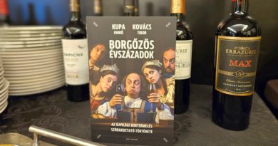 Borgőzös évszázadok. Borok és boros történetek az Újvilágból. GasztroMagazin 2023.