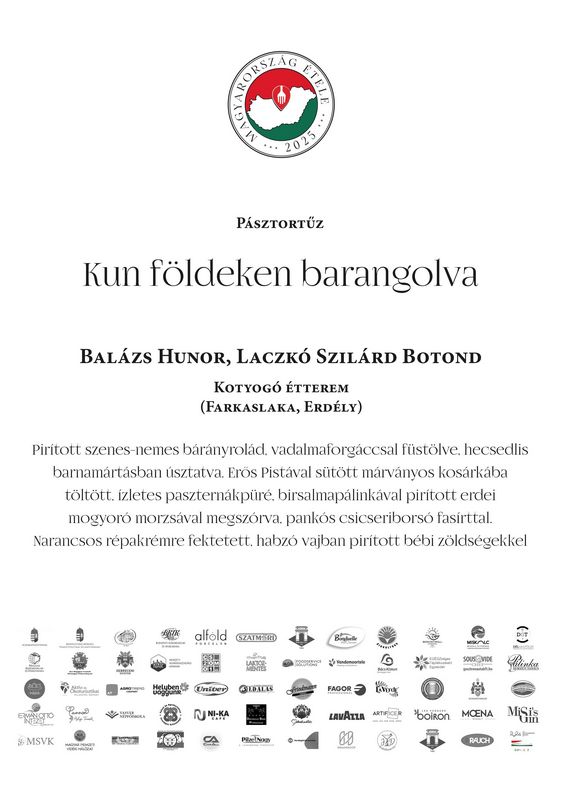 Magyar Gasztronómia Napja 2025. Magyarország étele 2025. GasztroMagazin 2025.