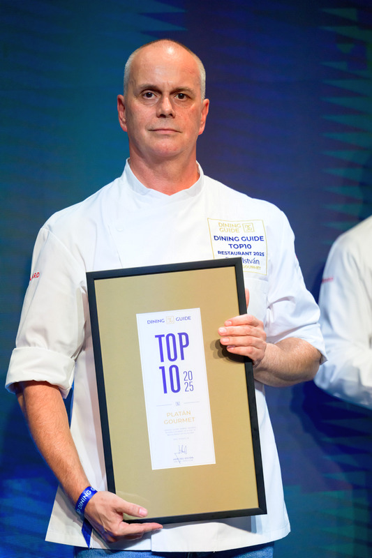 Dining Guide díjátadó gála 2025. Platán Gourmet. HOL Magazin 2025.