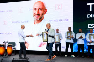 Dining Guide díjátadó gála 2025. Tiago Sabarigo Essencia. GasztoMagazin 2025.
