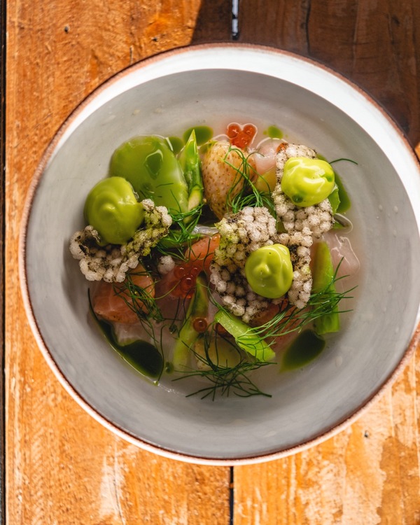 Pisztáng ceviche. GasztroMagazin 2025.