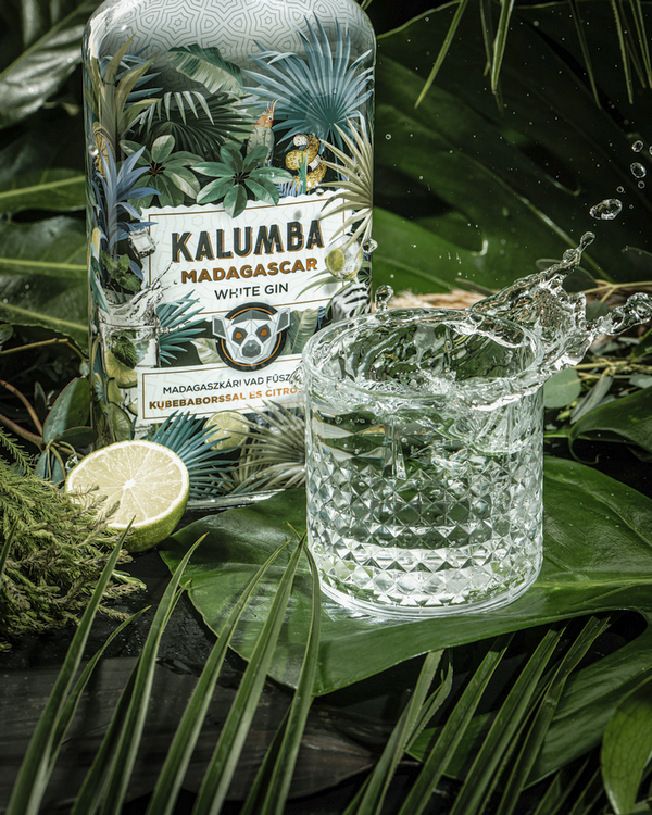 Kalumba White Gin Special Sleeve. GasztroMagazin 2025.