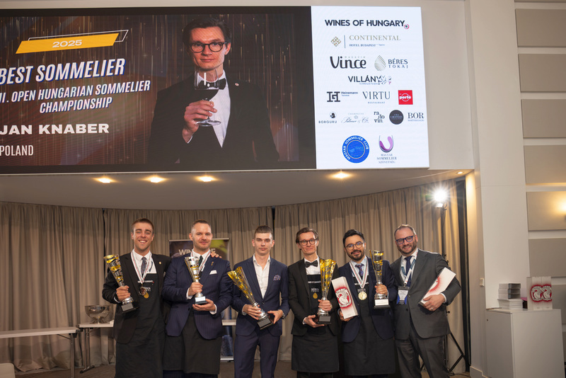 Budapest adott otthont a Nyílt Magyar Sommelier Bajnokságnak. GasztroMagazin 2025.
