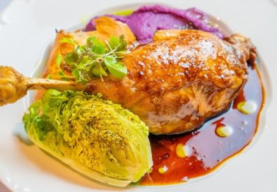 Sült libacomb a Glédában. GasztroMagazin 2025.